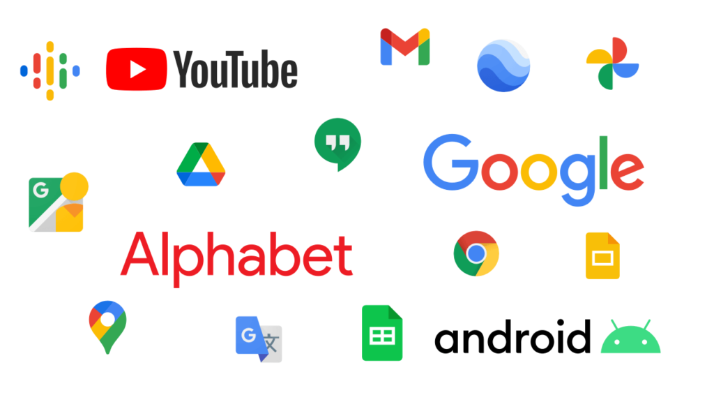 google和alphabet的軟硬體服務