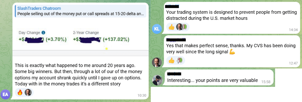 follow trade results